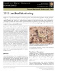 2012 Pecos NHP Landbird Monitoring