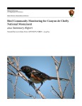 2012 Canyon de Chelly NM Bird Community Monitoring