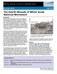 The Hearth Mounds of White Sands National Monument