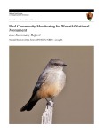 2011 Wupatki NM Bird Community Monitoring