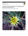 Aztec Ruins NM Exotic Plant Inventory