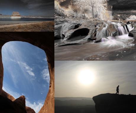 collage of images from Glen Canyon National Recreation Area