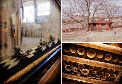 collage of images from Hubbell Trading Post National Historic Site
