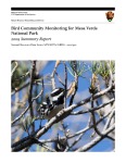 2009 Mesa Verde NP Bird Community Monitoring