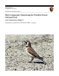 2012 Petrified Forest NP Bird Community Monitoring