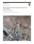 2007 Petrified Forest NP Bird Community Monitoring