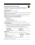 2010 Saguaro NP RMD Upland Vegetation  Soils Monitoring
