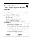 2011 Saguaro NP RMD Upland Vegetation  Soils Monitoring