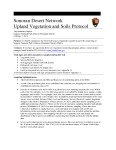 2012 Saguaro NP RMD Upland Vegetation  Soils Monitoring