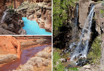 Top Left: Grand Canyon NP, NPS Photo by Erin Whittaker
Bottom Left: Canyon de Chelly NM, NPS Photo
Right: Bandeleir NM, NPS Photo by Sally King